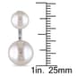 Gemstone Classics™ Pearl Earrings with Jackets - image 2