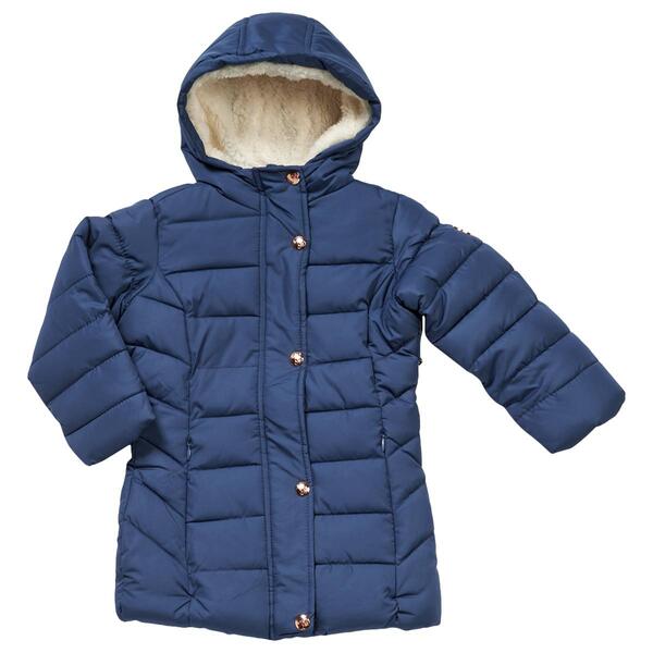Toddler Girl Kensie Girl Mid Length Puffer Jacket - image 