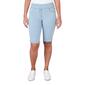 Womens Ruby Rd. Key Items Extra Stretch Pull On Denim Shorts - image 1