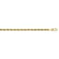 Mens Gold Classics(tm) 10kt. 3.0mm 8in. Solid Rope Chain Bracelet - image 1