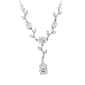 Splendere Sterling Silver Cubic Zirconia Twig Y-Necklace - image 2