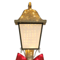 Puleo International 84in. Pre-Lit Warm White Outdoor Lamp Post - image 4