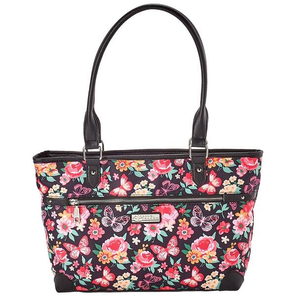 Lily Bloom Janet Tote - Butterfly Garden - image 