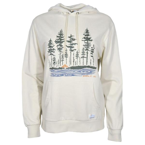 Womens Mountain & Isles Graphic Hoodie Sweatshirt