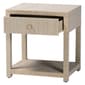 bali & pari Nata Bohemian Woven Natural Grasscloth Nightstand - image 2