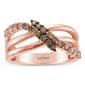 Le Vian(R) Nude & Chocolate Ombre Diamond Statement Ring - image 1