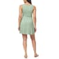 Juniors Wallflower Aster Jersey Floral V-Neck Tank Skater Dress - image 2