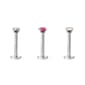 16 Gauge Stainless Steel 3pc. Body Jewelry Set - image 2