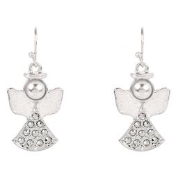 Holiday Angel Drop Earrings