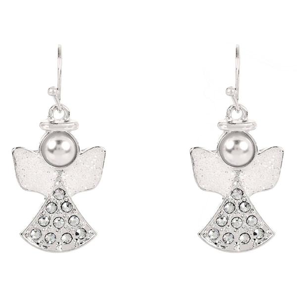 Holiday Angel Drop Earrings
