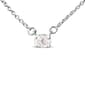 Haus of Brilliance 1/4ctw. Lab Grown Diamond East West Pendant - image 1