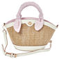 Nanette Lepore Dorothea Straw Dome Satchel - image 1