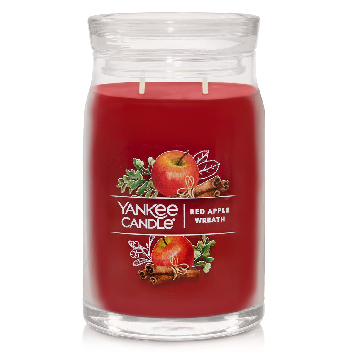 Yankee Candle® 20oz. Red Apple Wreath Jar Candle