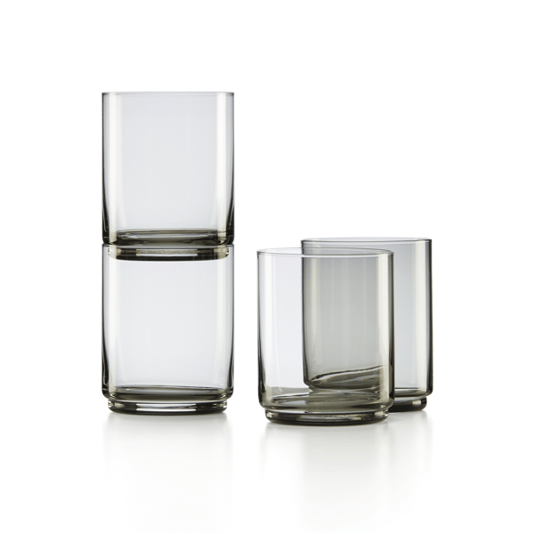 Lenox® Tuscany Classics Stackable Smoke Tall Glasses - Set of 4 - image 