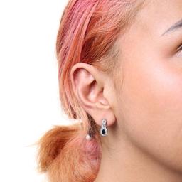 Haus of Brilliance Blue Sapphire & Diamond Accent Stud Earrings