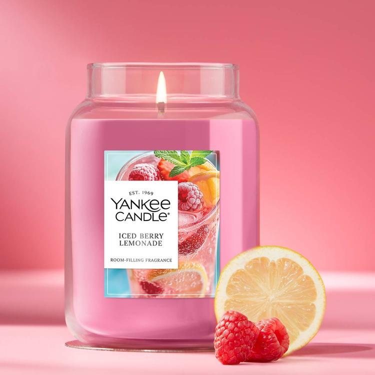Yankee Candle(R) 22oz. Iced Berry Lemonade Jar Candle