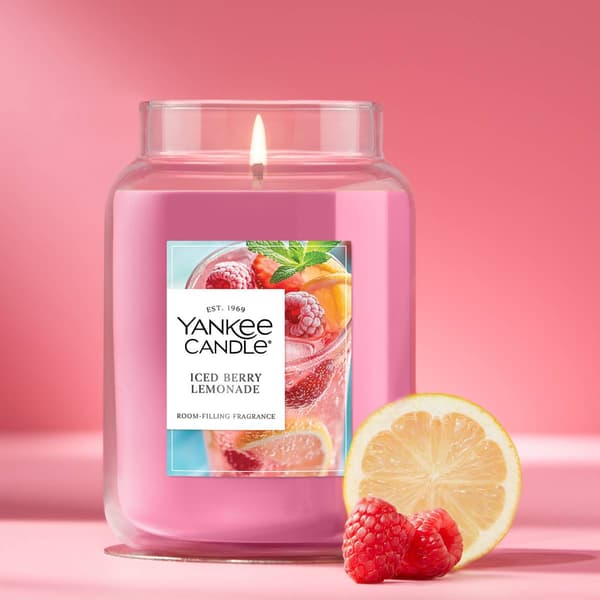 Yankee Candle(R) 22oz. Iced Berry Lemonade Jar Candle