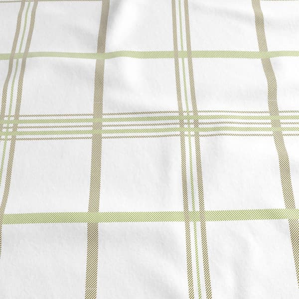 FreshFolds Belle Premium Plaid Cotton Flannel Sheet Set