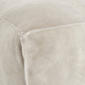 9th & Pike® Rustic Leather Pouf Ottoman - image 4