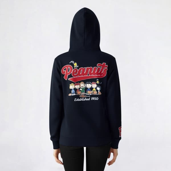 Juniors Freeze Peanuts™ Group Collegiate Hoodie