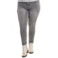 Juniors Plus Wallflower Blair High Rise Denim Skinny Jeans - image 1