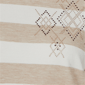 Petite Alfred Dunner Luxe Be A Lady 3/4 Sleeve Stripe Blouse - image 6