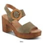 Womens Spring Step Gamona Slingback Platform Sandals - image 8