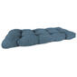 Jordan Manufacturing Tori Denim Wicker Settee Cushion - image 1