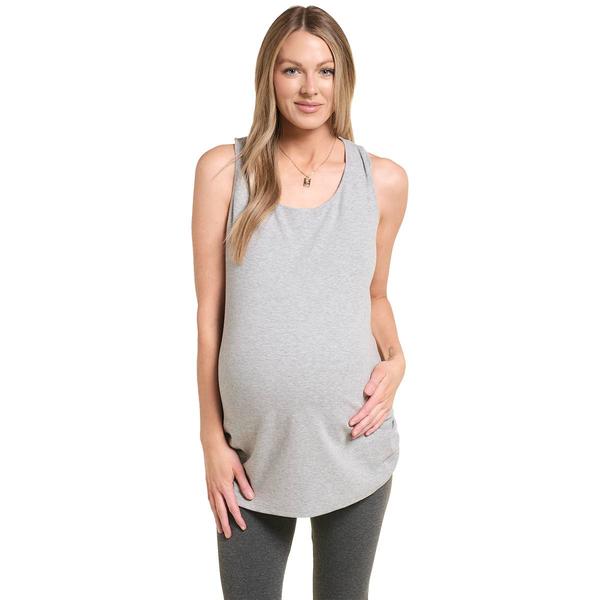 Womens Fair Hope Snap Shoulder Shelf Bra Maternity Tank Top