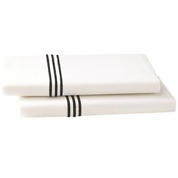 Cassadecor 300 TC Embroidered Triple Line Bedding Pillowcase Set