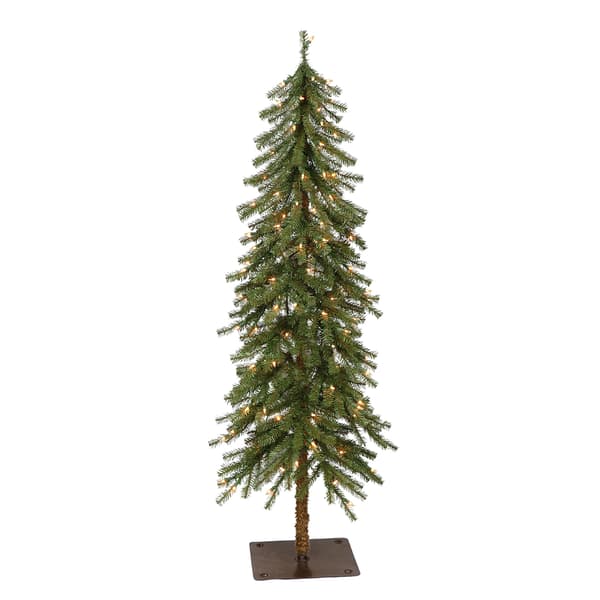 Puleo International Pre-Lit 5ft. Alpine Christmas Tree