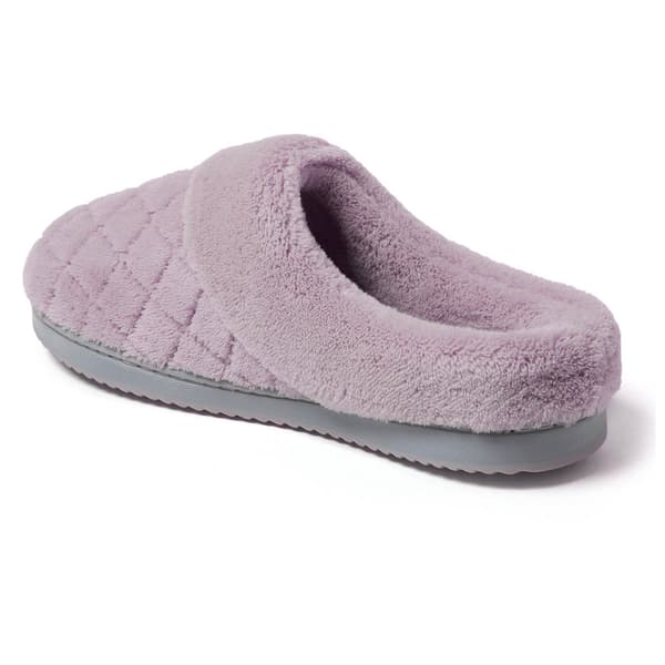 Womens Dearfoams Libby Quilted Terry Clog