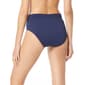 Womens Beach House Pique Letty Crossover Bikini Swim Bottoms - image 2