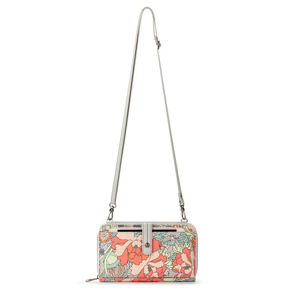 Sakroots Smartphone Crossbody - Light Grey