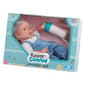 14in. Boy Soft Baby Doll with Bottle - image 1