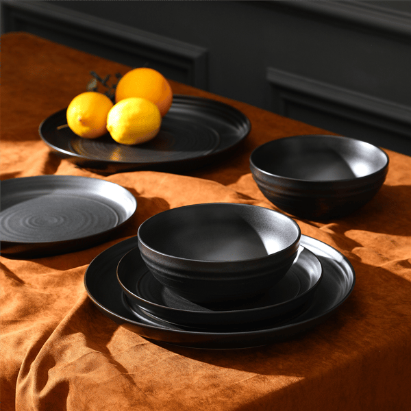 Stone Lain Elio 12pc. Dinnerware Stoneware Set