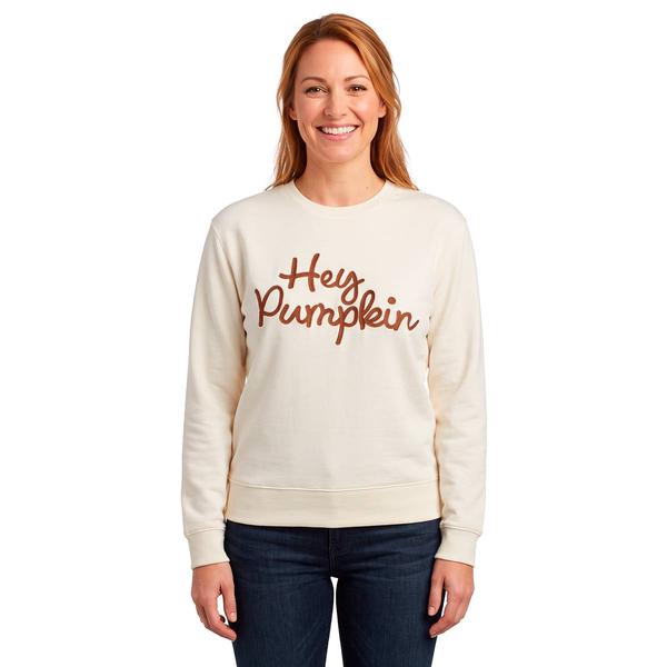 Womens Remi James Fall Screen Hey Pumpkin Sweatshirt