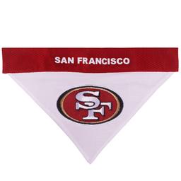 NFL San Francisco 49ers Reversible Pet Bandana