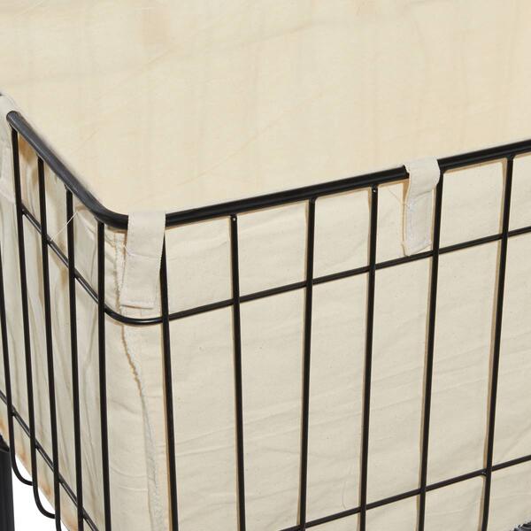 9th & Pike&#174; Contemporary Metal Laundry Cart