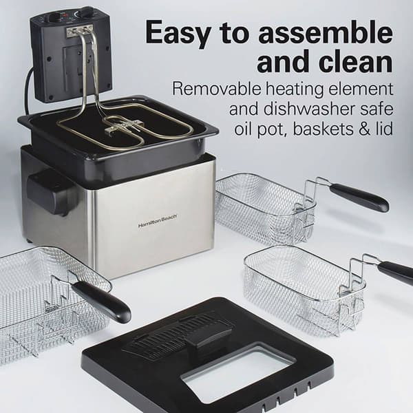 Hamilton Beach&#174; Professional-Style XL12 Cup Deep Fryer
