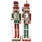 Santa''s Workshop 14in. Peppermint Nutcrackers - Set of 2 - image 1