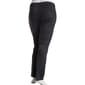 Petite Briggs Plaid Ponte Pull On Pants - Grey - image 2