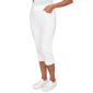 Petite Alfred Dunner Port Side Pull On Pearl Hem Capris - image 3