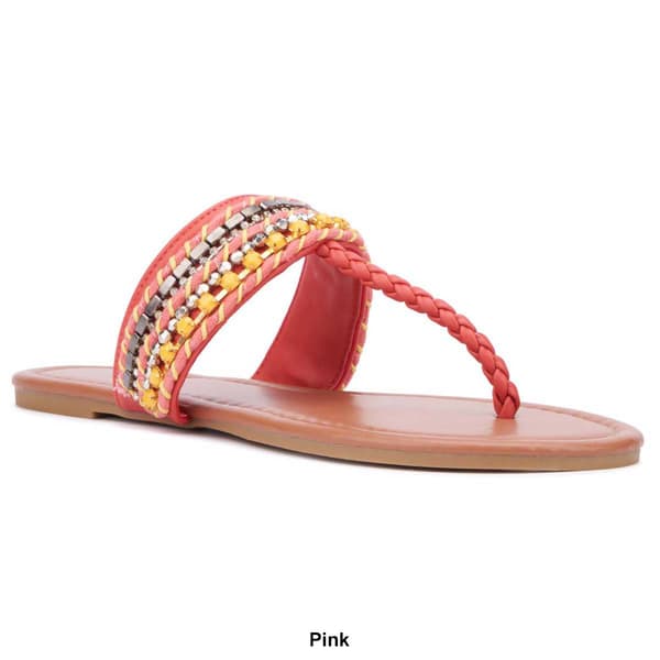 Womens New York & Company Joyce Flip Flops