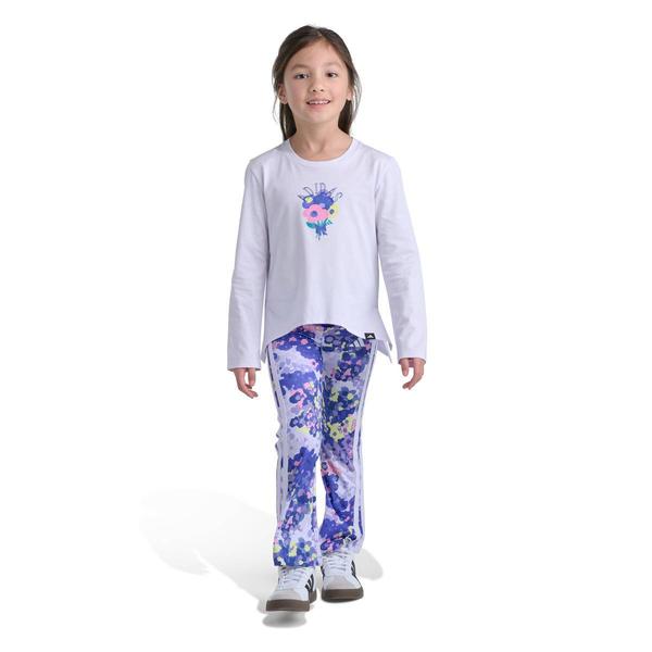 Girls (4-6x) adidas® Long Sleeve Bouquet Tee w/Floral Legging Set