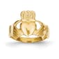 Gold Classics&#40;tm&#41; Wide Tapered 14kt. Gold Claddagh Ring - image 1