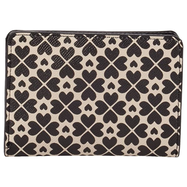 Womens Nanette Lepore Heart Geo Bifold/Credit Card Wallet