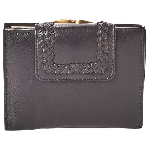 Womens Great American Leatherworks Tab Frame Attached Wallet - image 