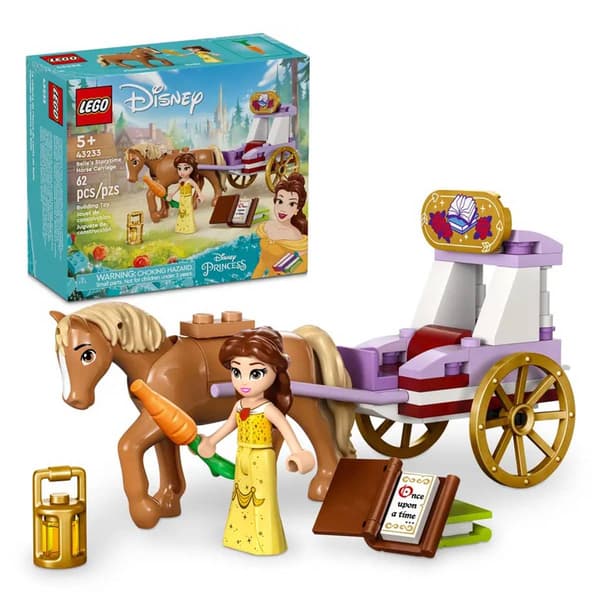 LEGO&#40;R&#41; Disney Belle''s Storytime Horse Carriage