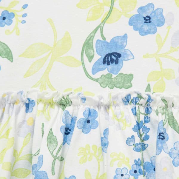 Baby Girl (3-12M) Little Me® 2pc. Bluebells Bodysuit Dress
